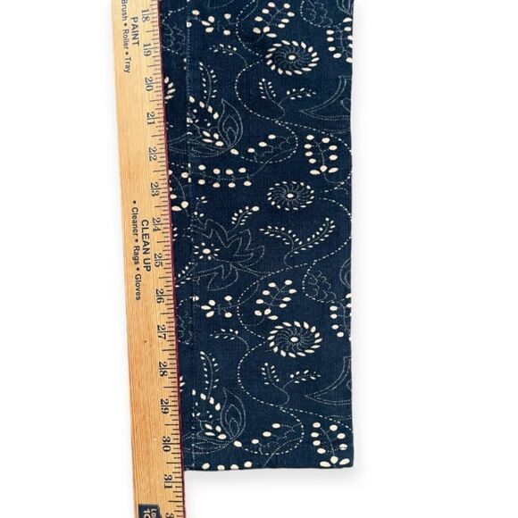 Anthropologie Pilcro And The Letterpress Corduroy Pants Navy Blue  size 27 195 - Picture 7 of 8